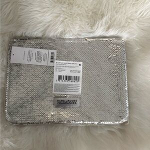Marc Jacobs Silver Fragrance Pouch